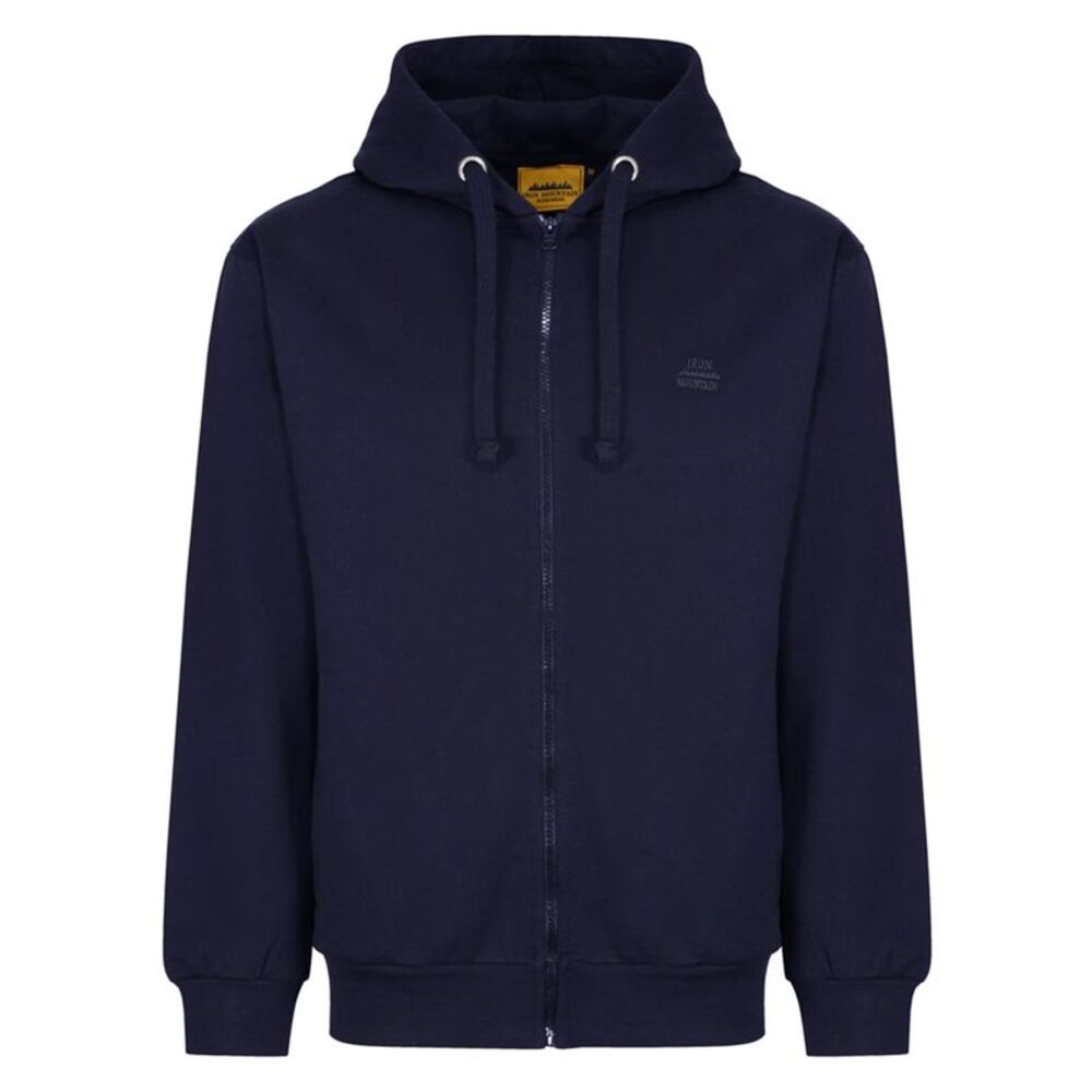 Iron Mountain Mens  Fleece Jacket / Navy Blue